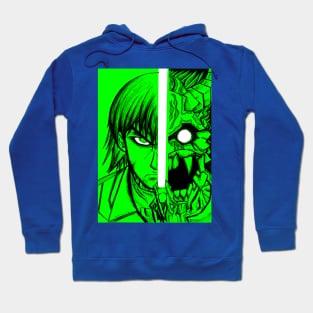 dante in green light hell Hoodie